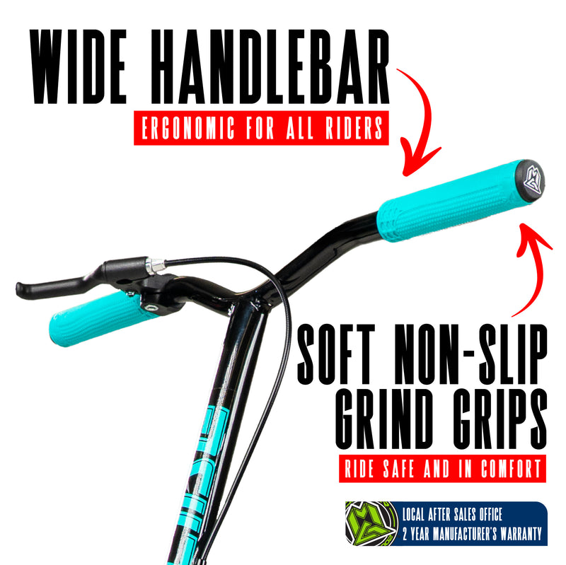 MADD GEAR METRO GLIDE 300 SCOOTER PURPLE / TEAL