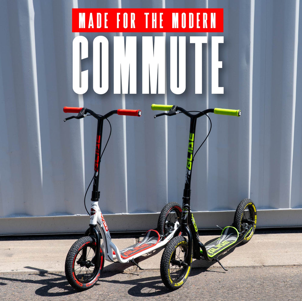 MADD GEAR METRO GLIDE 300 SCOOTER WHITE / RED