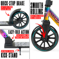 MADD GEAR URBAN RENEGADE SCOOTER NEOCHROME