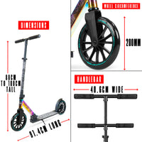 MADD GEAR URBAN RENEGADE SCOOTER NEOCHROME