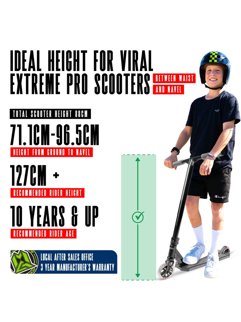 MADD GEAR VIRAL EXTREME SCOOTER BLACK SHADOW