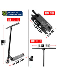 MADD GEAR VIRAL EXTREME SCOOTER BLACK SHADOW