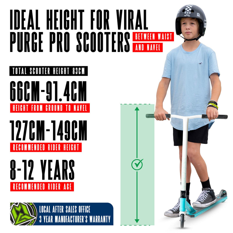 MADD GEAR VIRAL PURGE SCOOTER AQUA