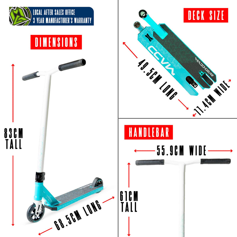 MADD GEAR VIRAL PURGE SCOOTER AQUA
