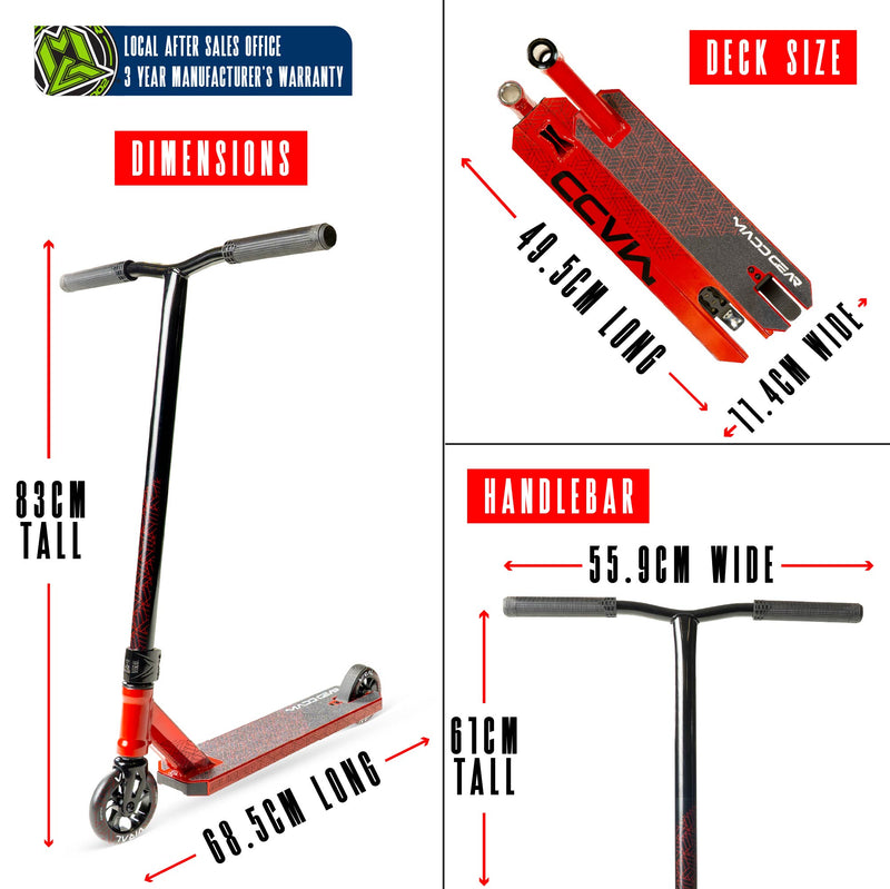 MADD GEAR VIRAL PURGE SCOOTER CHERRY