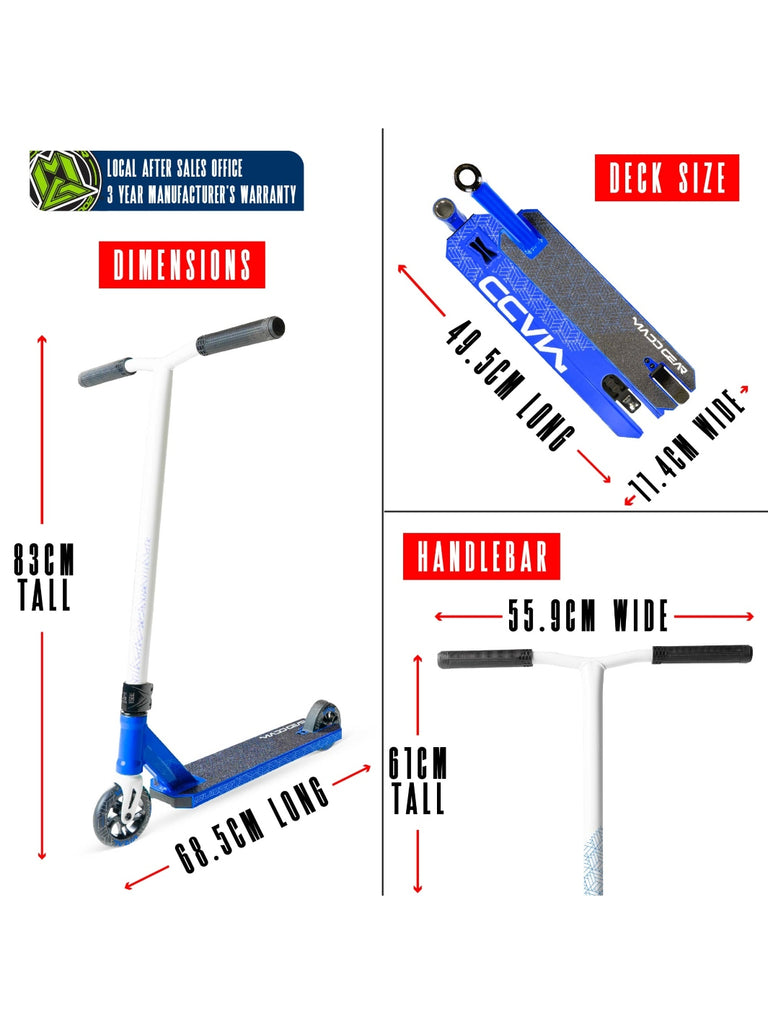 MADD GEAR VIRAL PURGE SCOOTER COBALT