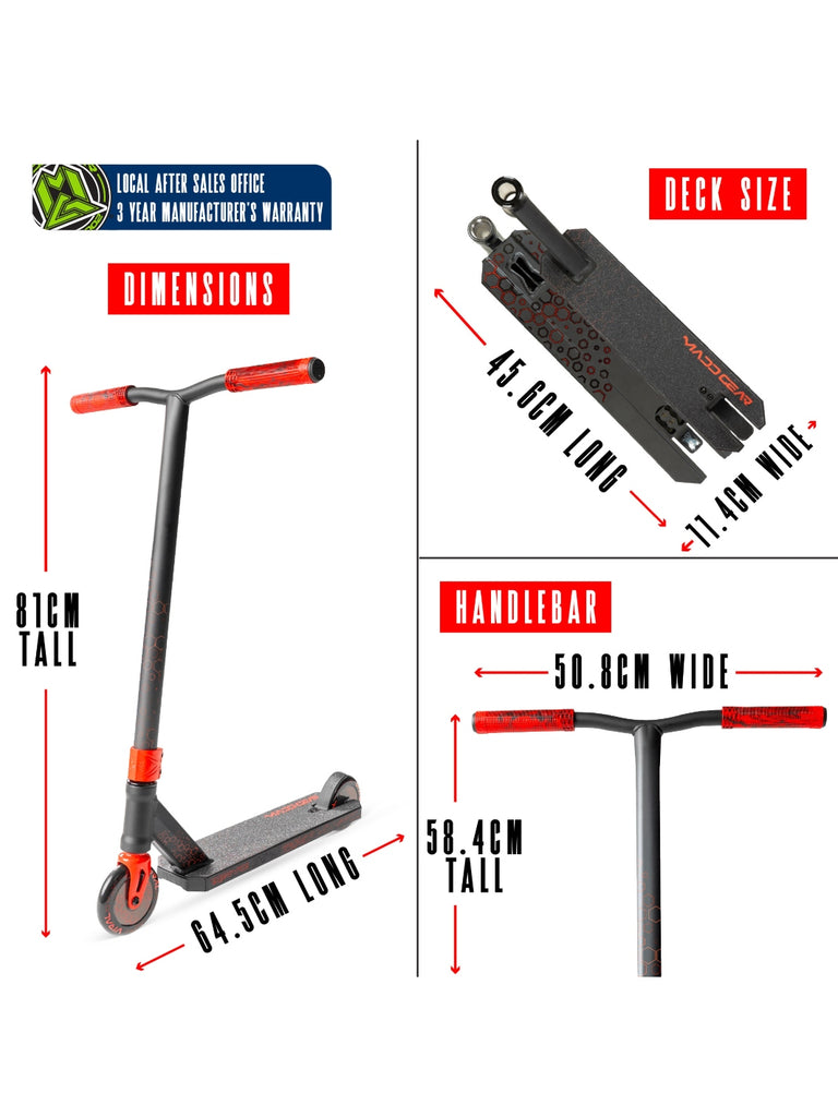 MADD GEAR VIRAL RAVE SCOOTER INFERNO
