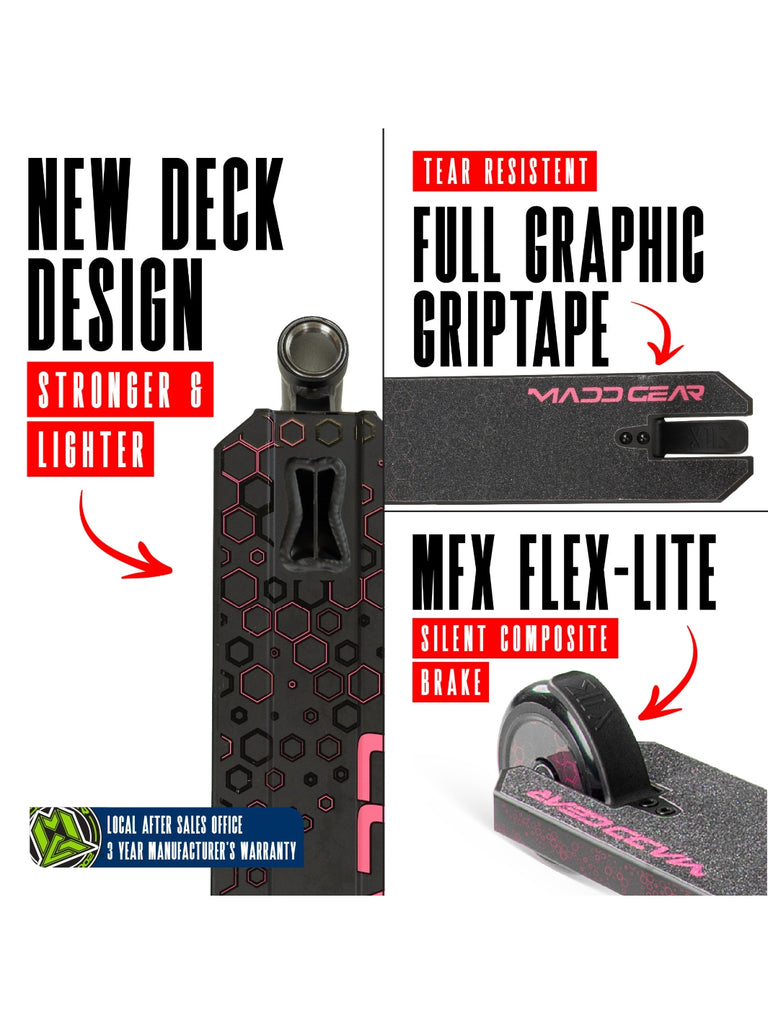 MADD GEAR VIRAL RAVE SCOOTER MELON