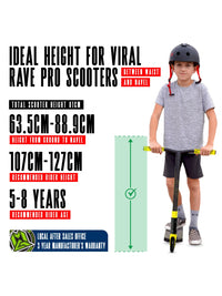 MADD GEAR VIRAL RAVE SCOOTER NEON