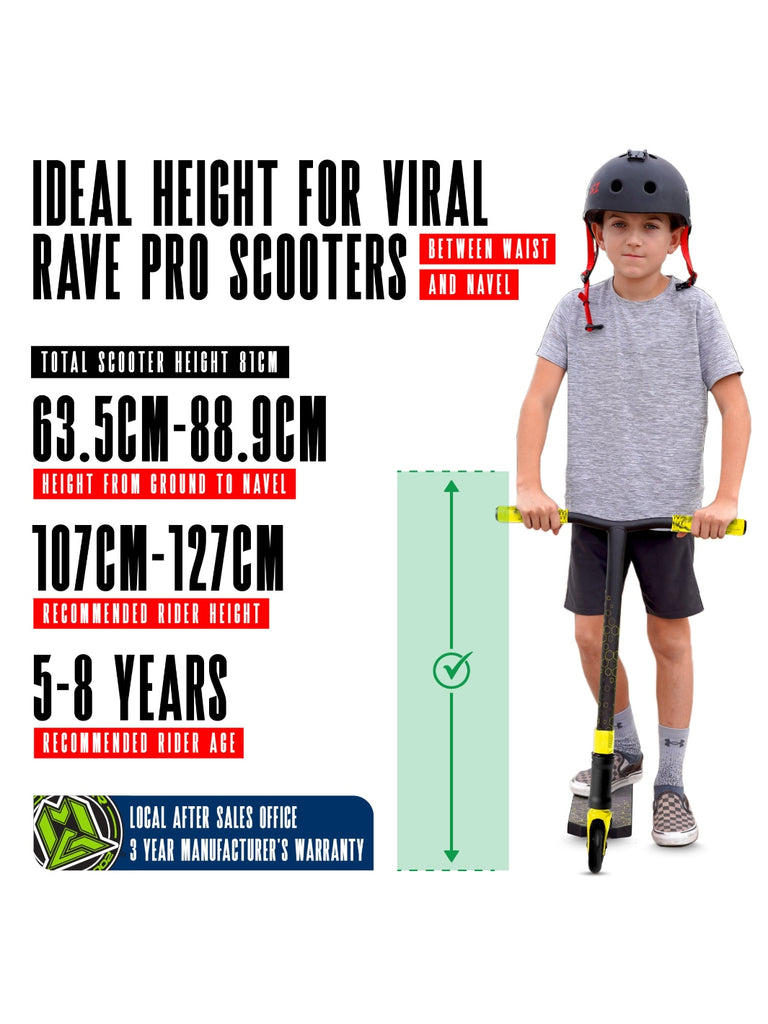 MADD GEAR VIRAL RAVE SCOOTER NEON