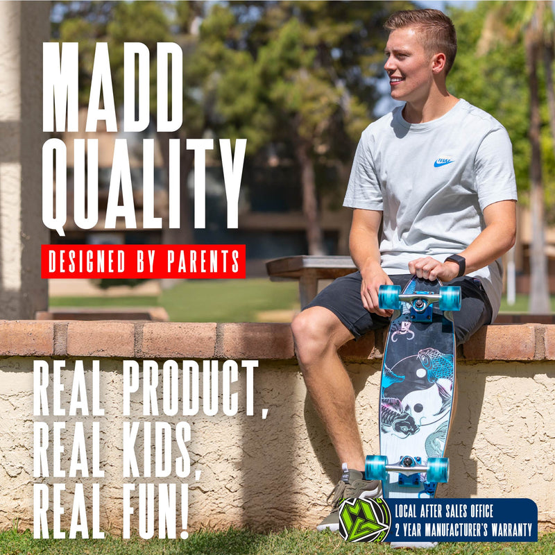 MADD GEAR 28" CRUISER SKATEBOARD SUPERNOVA