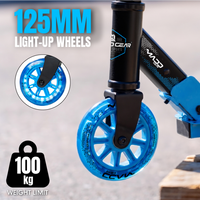 MADD GEAR METRO RUSH 125 SCOOTER BLACK / BLUE