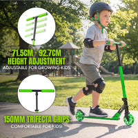 MADD GEAR METRO RUSH 125 SCOOTER BLACK / GREEN