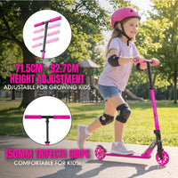 MADD GEAR METRO RUSH 125 SCOOTER BLACK / PINK