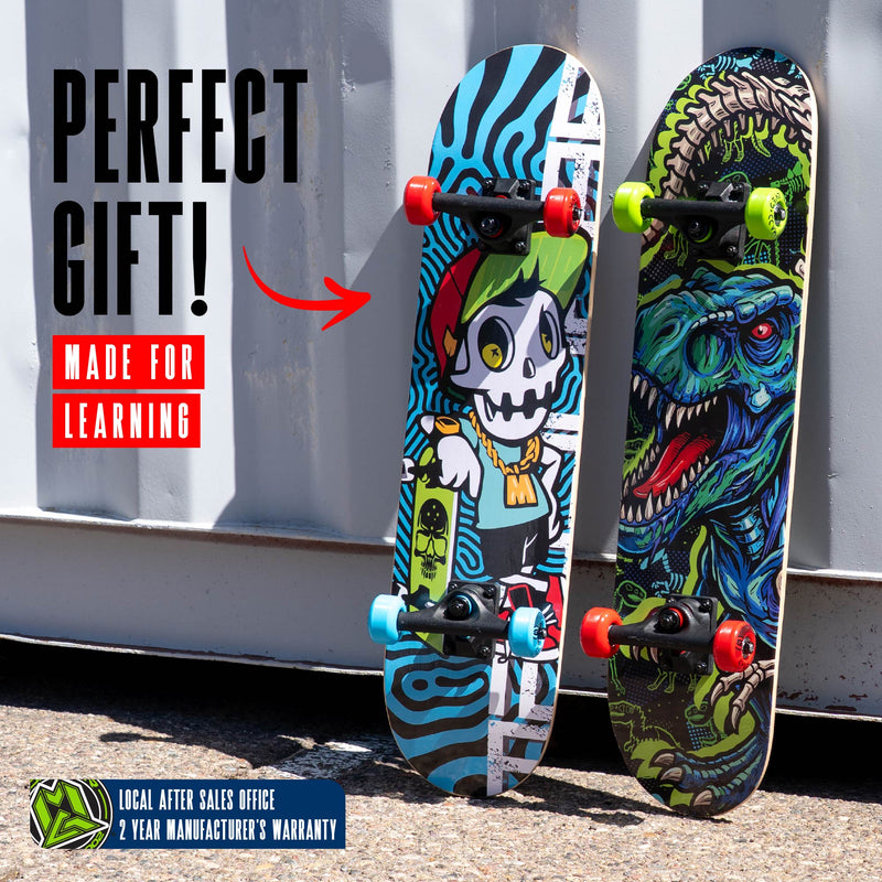 MADD GEAR 31" LTR SKATEBOARD NUMBSKULL