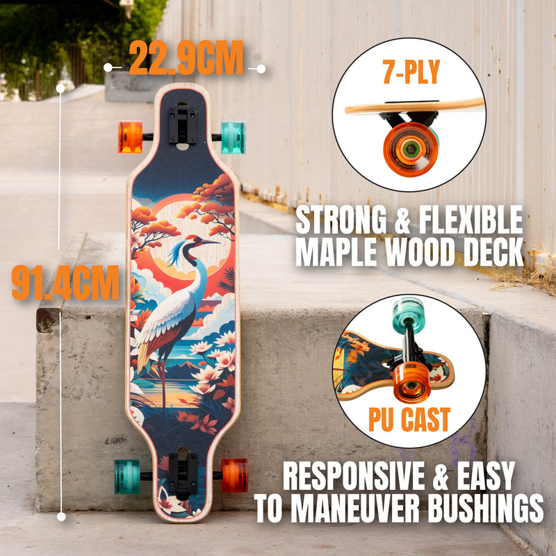 MADD GEAR 36" DROP THROUGH BOARD CRANE LAKE