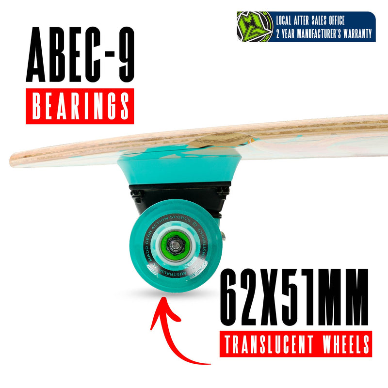 MADD GEAR 36" LONGBOARD KOI FISH