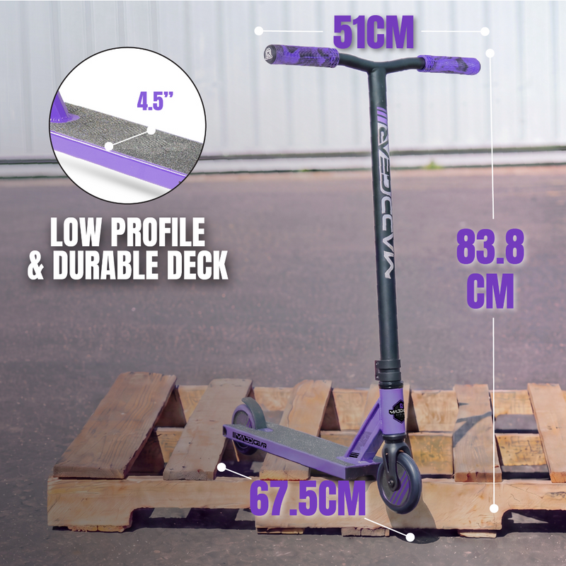 MADD GEAR MG3 ZEN SCOOTER BLACK / LAVENDER