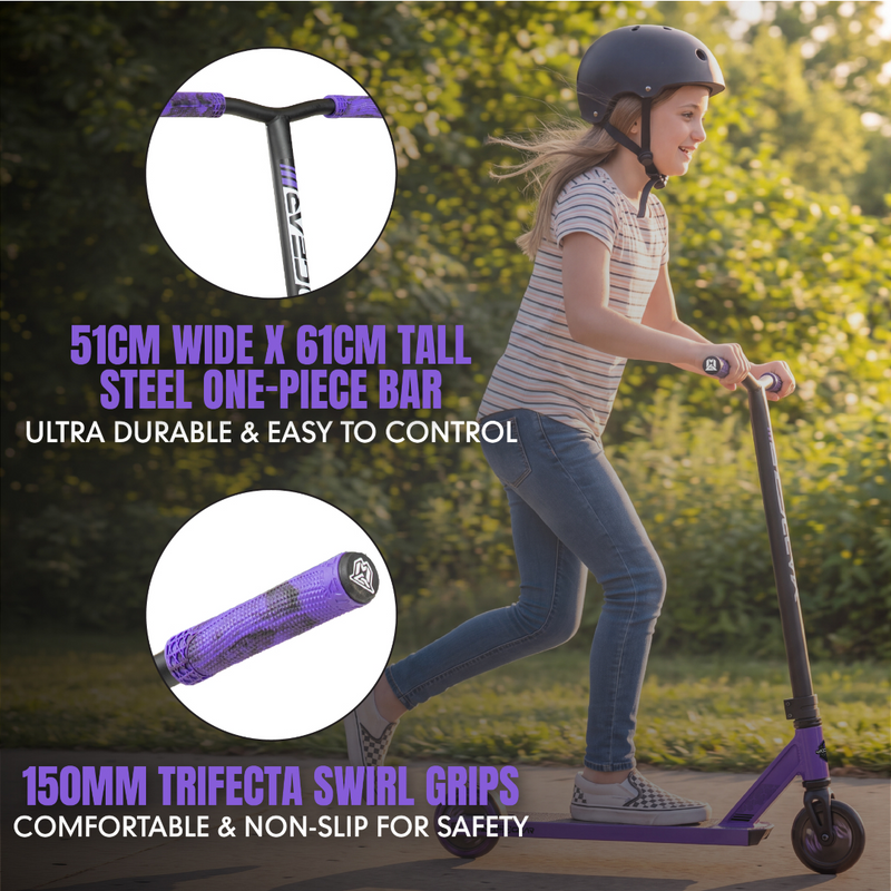 MADD GEAR MG3 ZEN SCOOTER BLACK / LAVENDER