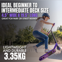 MADD GEAR MG3 ZEN SCOOTER BLACK / LAVENDER