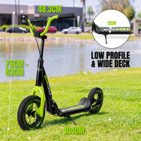 MADD GEAR METRO MINI GLIDE 150 SCOOTER BLACK / GREEN