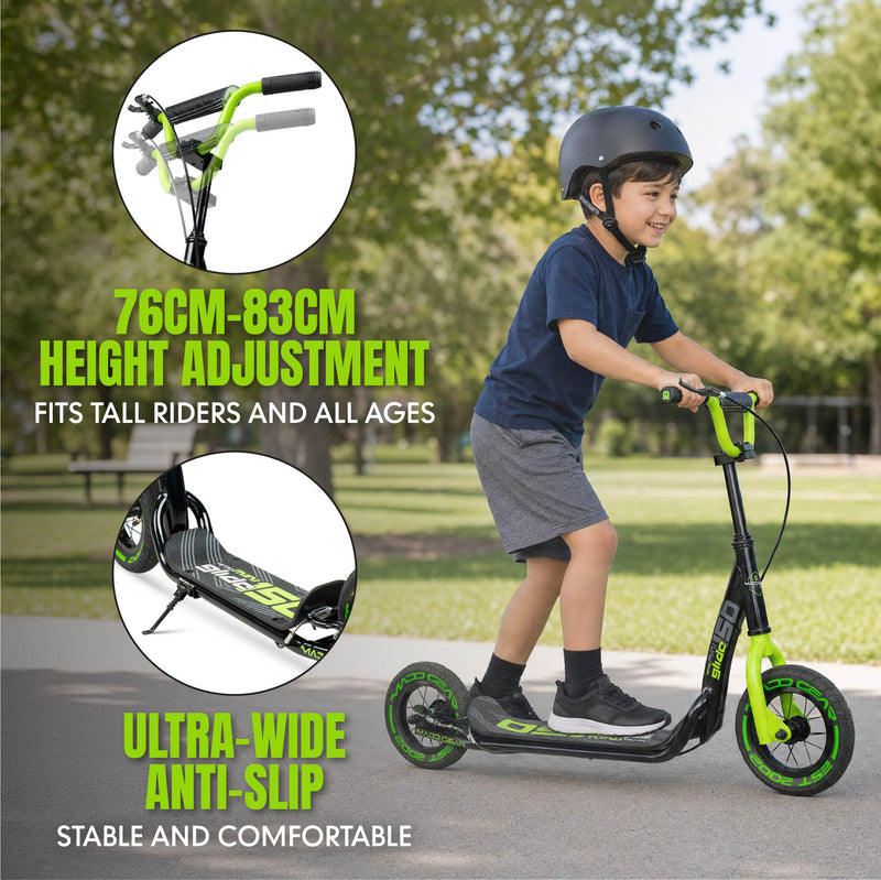 MADD GEAR METRO MINI GLIDE 150 SCOOTER BLACK / GREEN