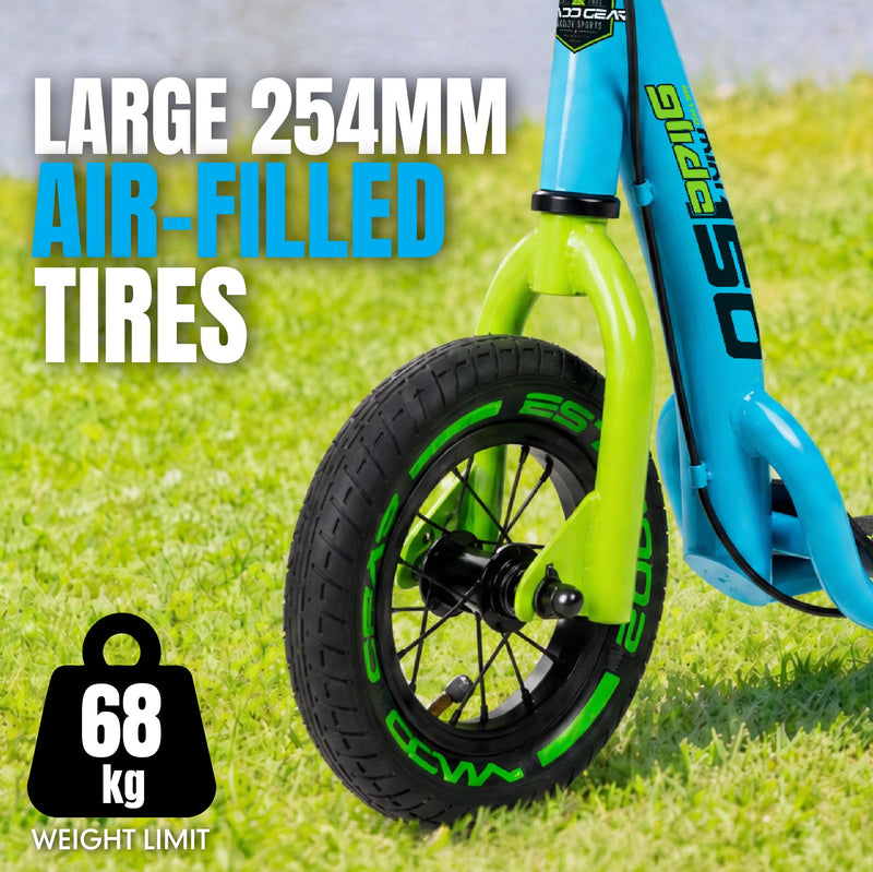 MADD GEAR METRO MINI GLIDE 150 SCOOTER BLUE / GREEN