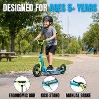 MADD GEAR METRO MINI GLIDE 150 SCOOTER BLUE / GREEN