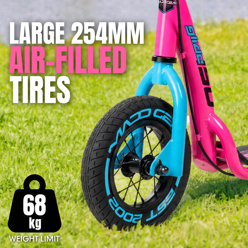 MADD GEAR METRO MINI GLIDE 150 SCOOTER PINK / TEAL