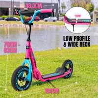MADD GEAR METRO MINI GLIDE 150 SCOOTER PINK / TEAL
