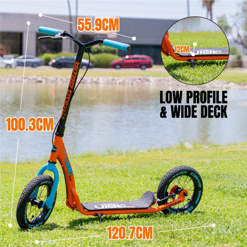 MADD GEAR METRO URBAN VIBE 300 SCOOTER ORANGE / BLUE
