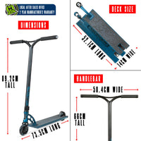 MADD GEAR ORIGIN 550 SCOOTER VINTAGE BLUE