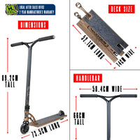 MADD GEAR ORIGIN 550 SCOOTER ANTIQUE BRASS