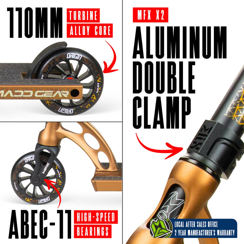 MADD GEAR ORIGIN 550 SCOOTER RUSTY COPPER