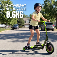 MADD GEAR RAPTOR DINO GLIDE SCOOTER BLACK / GREEN