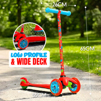 MADD GEAR ZIPPER Z1 SCOOTER W/ HELMET RED DINO