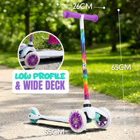 MADD GEAR ZIPPER Z1 SCOOTER W/ HELMET TIE DYE