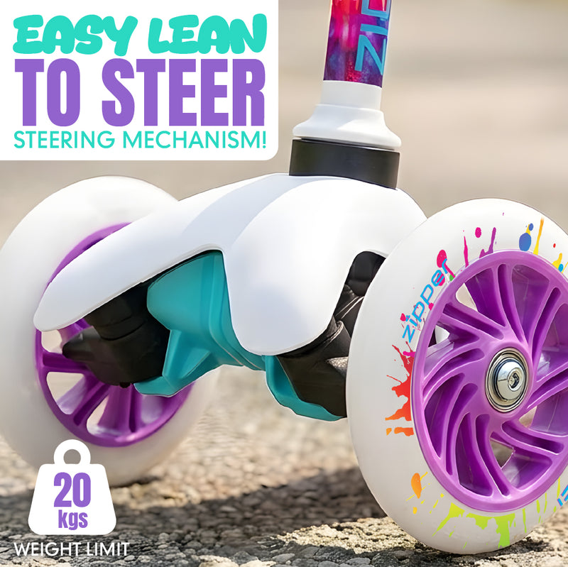 MADD GEAR ZIPPER Z1 SCOOTER W/ HELMET TIE DYE