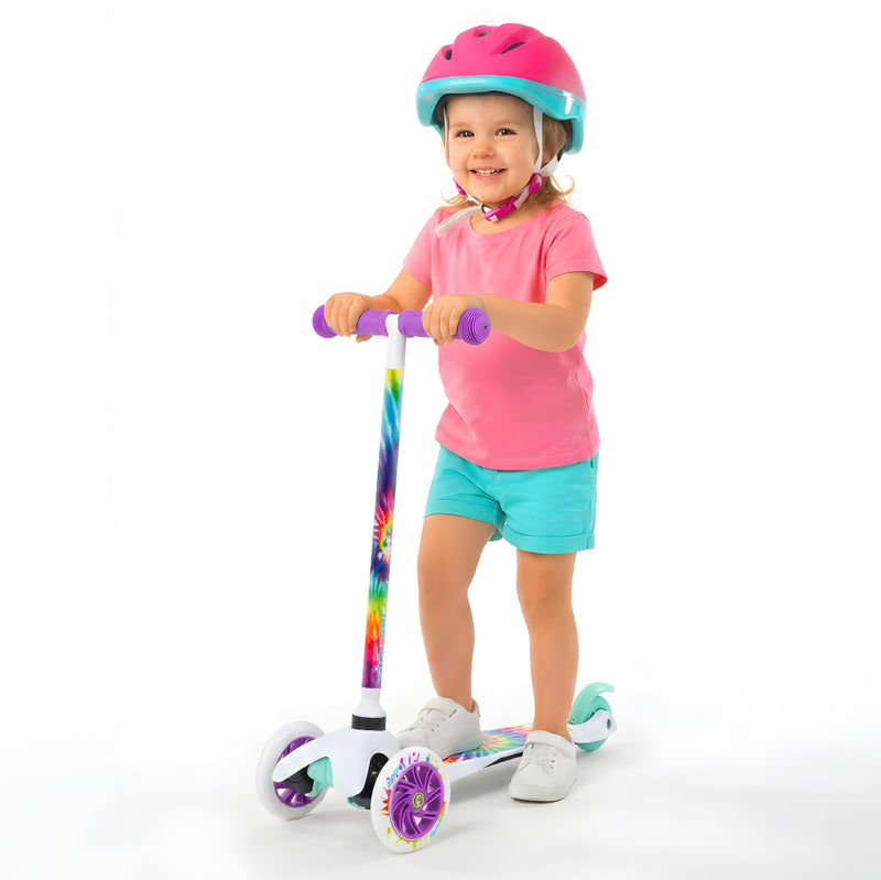 MADD GEAR ZIPPER Z1 SCOOTER W/ HELMET TIE DYE