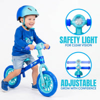 MADD GEAR SWIZZLE LIGHT UP BALANCE BIKE BLUE / DARK BLUE