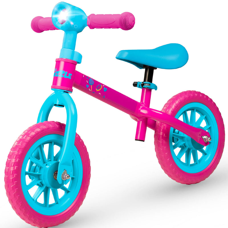 MADD GEAR SWIZZLE LIGHT UP BALANCE BIKE PINK / TEAL