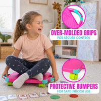 MADD GEAR SWIZZLE SCOOTER BOARD PINK / TEAL