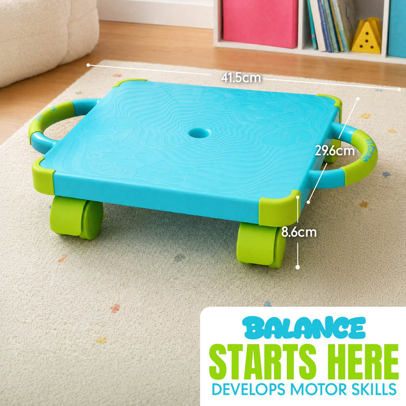 MADD GEAR SWIZZLE SCOOTER BOARD TEAL / LIME