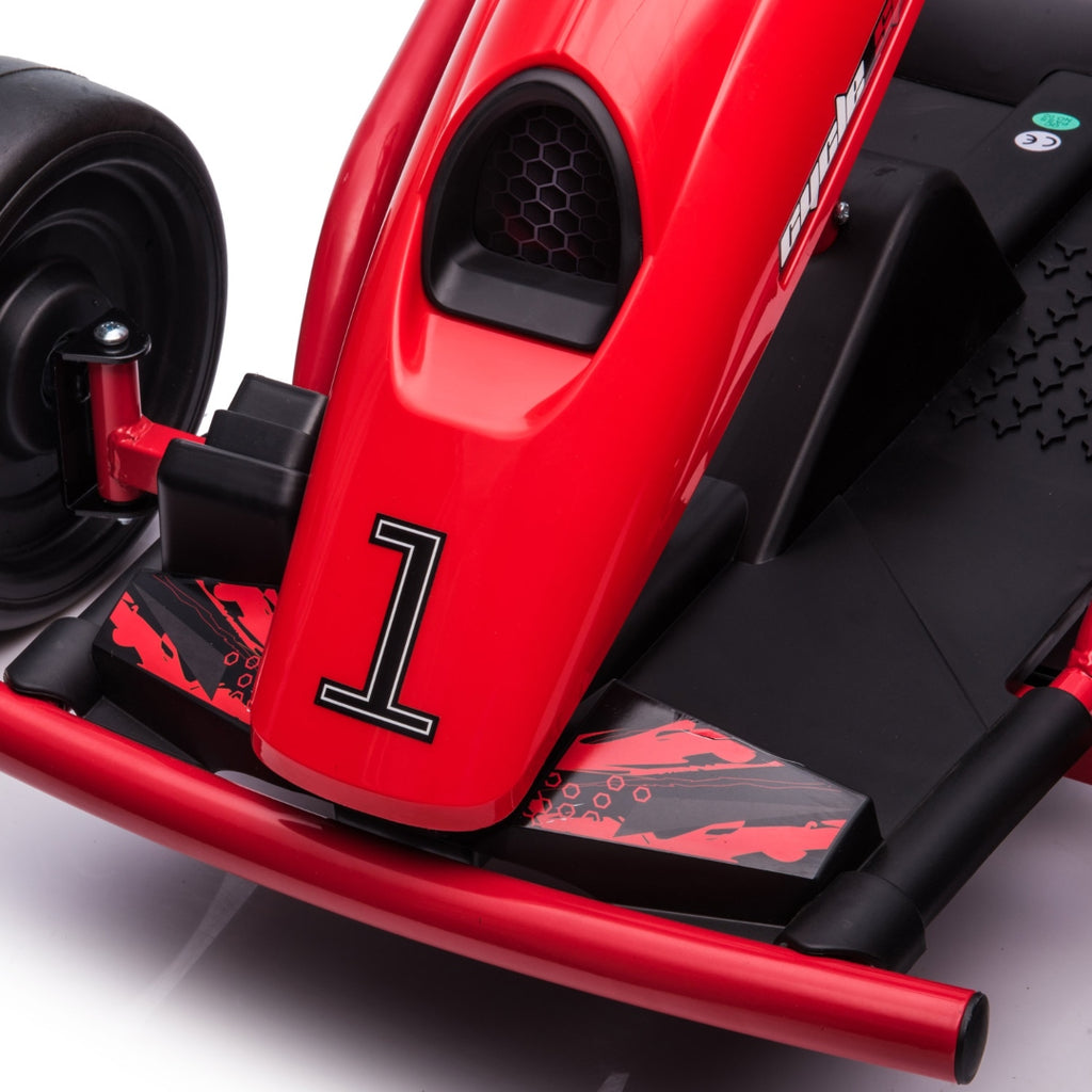 EVOCA E-DRIFT KART RED