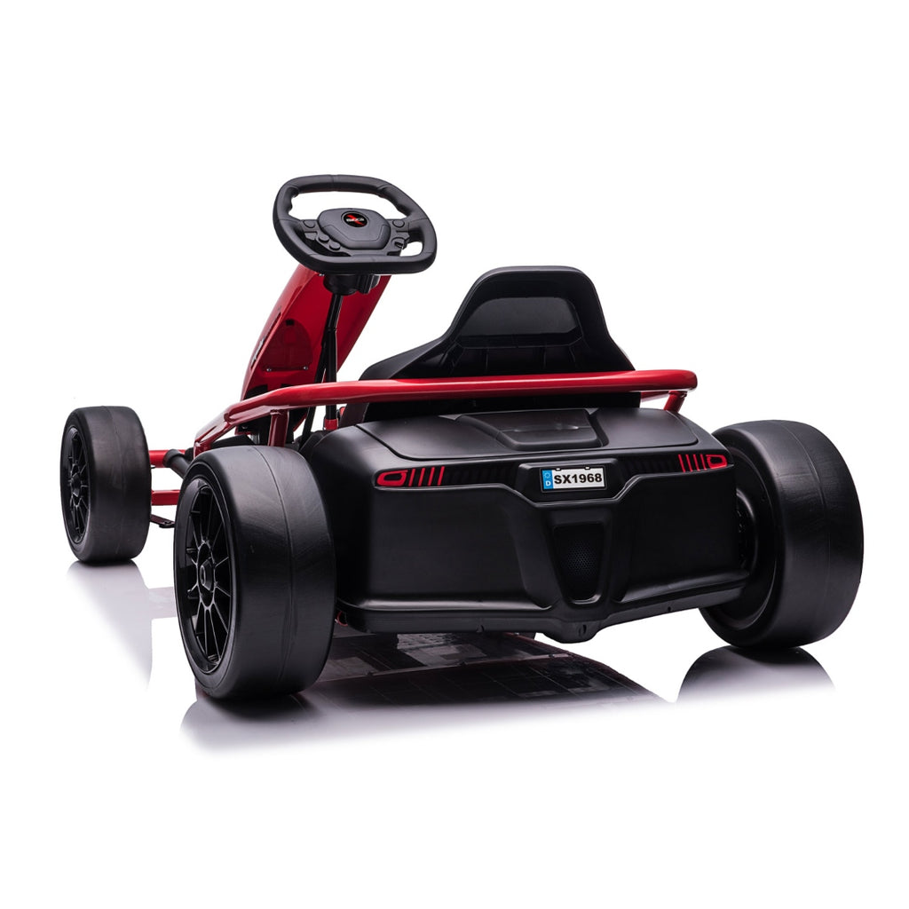 EVOCA E-DRIFT KART RED