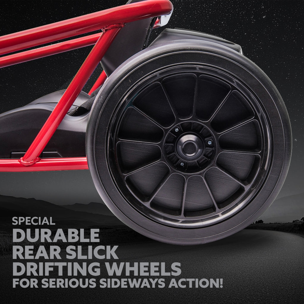 EVOCA E-DRIFT KART RED