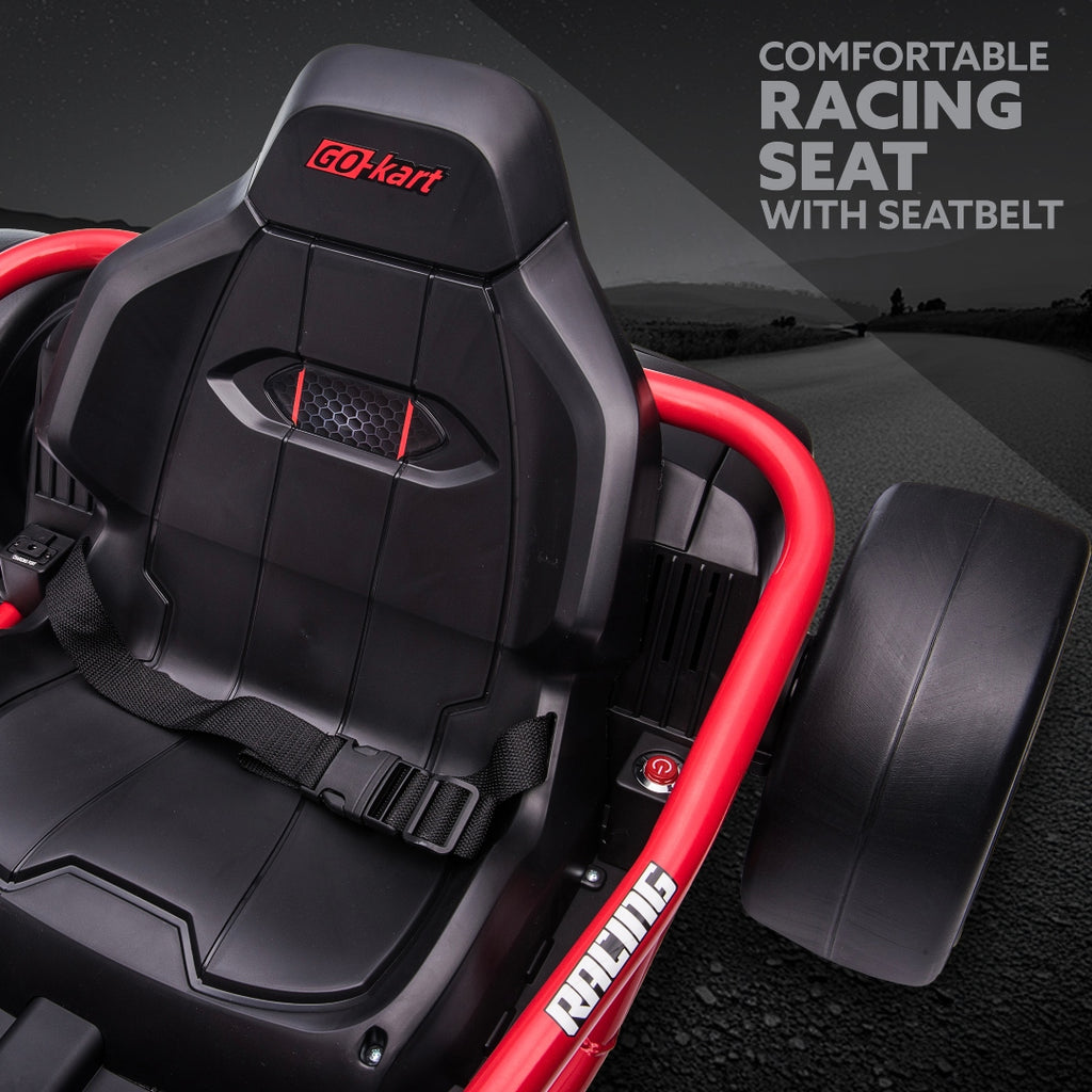EVOCA E-DRIFT KART RED