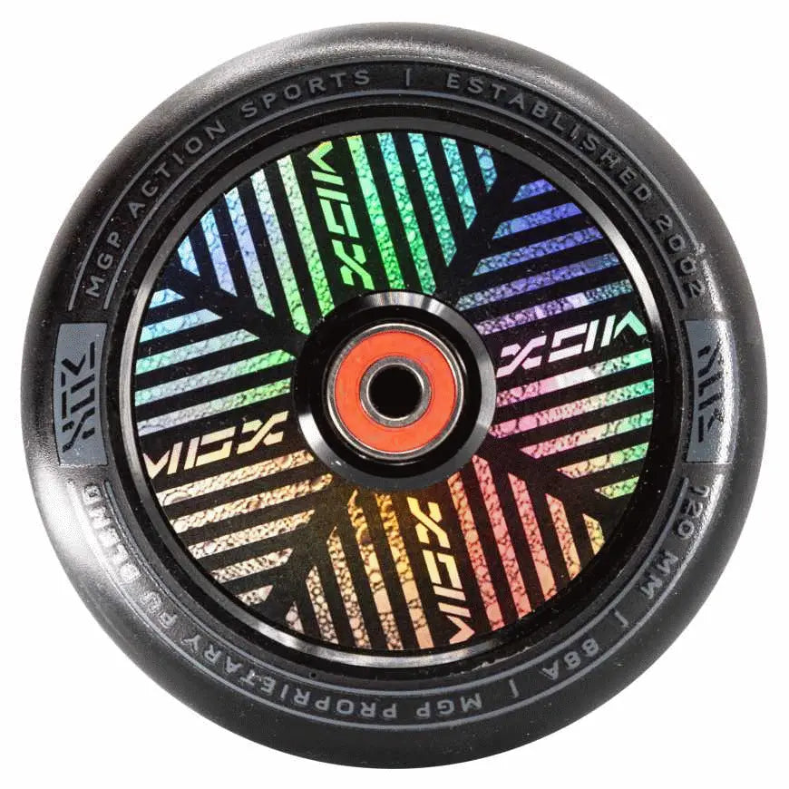 MADD GEAR 120MM CORRUPT HOLLOW WHEEL BLACK