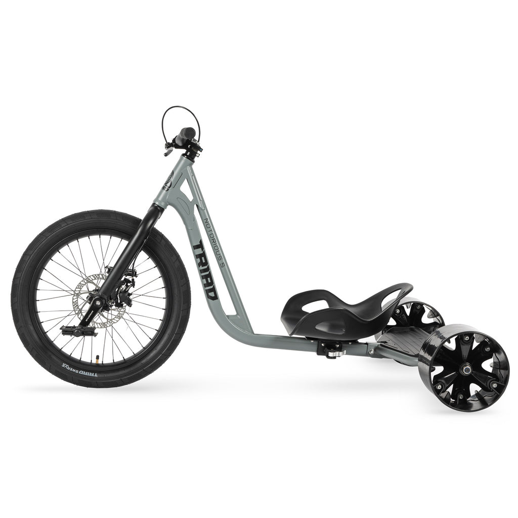 TRIAD NOTORIOUS 5 DRIFT TRIKE GREY