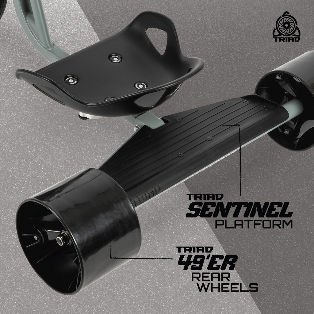 TRIAD NOTORIOUS 5 DRIFT TRIKE GREY